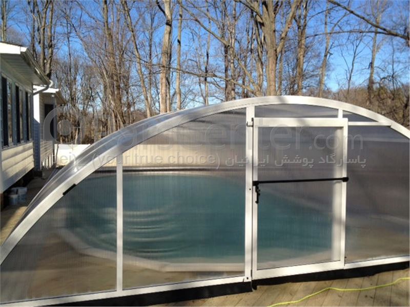 pool enclosures  models arc - پوشش استخر مدل قوسی 2