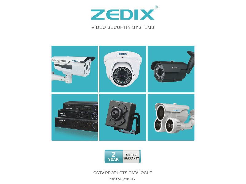 پارس اسپادانا نماینده انحصاری دوربین مداربسته ZEDIX ، دستگاه DVR ، لوازم جانبی دوربین مداربسته